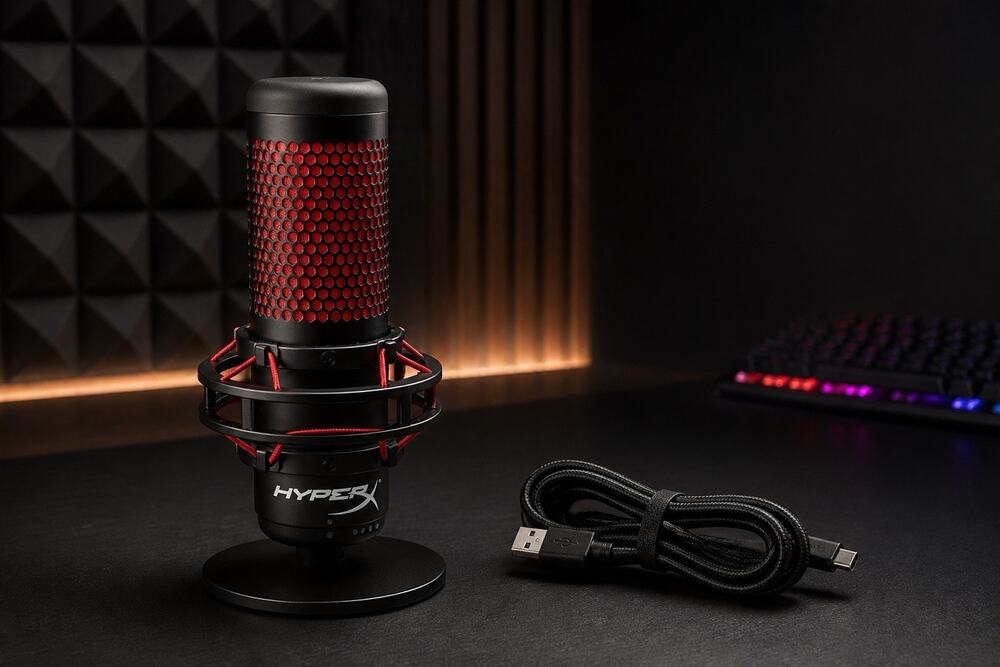 HyperX QuadCast 20Hz - 20kHz USB Microphone K98-MICQC